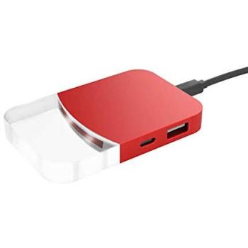Hub USB Mini Xoopar Ilo - Rouge