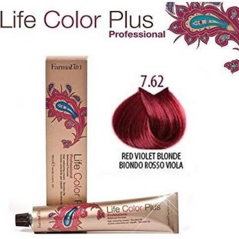 FarmaVita LifeColor Plus Hårfarve Skygge 7.62 100 ml