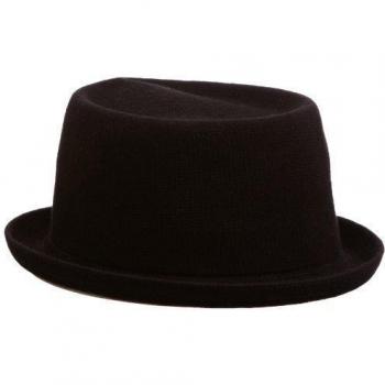 Sombrero Pork Pie Mowbray Kangol negro L/58-59