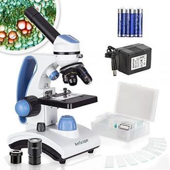 AmScope 40x-1000x Dual Illumination Student Microscope