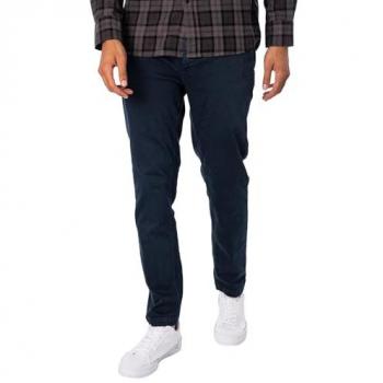 Replay Chinohose „ZEUMAR“ – Slim Fit – Herren – Größe 36 – Länge 32 – Unifarbenes Webmaterial