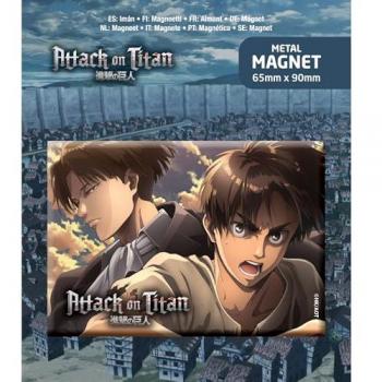 Imán Ataque a los Titanes: Eren y Levi
