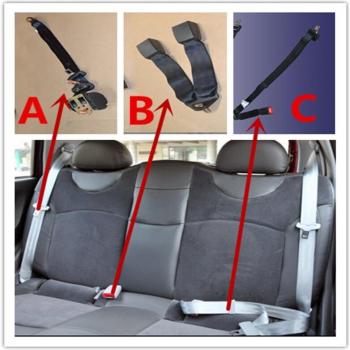 Chery S11 QQ Rear Seat Belt Double-End Buckle