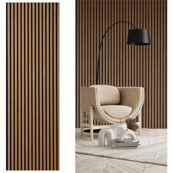 Sonido 3D EchoWall XXL – 56x244 cm, 1,36 qm, Eichen-Furnier