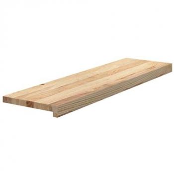 VidaXL Stair Treads 16 pcs Untreated 90x25x2 cm Solid Wood Oak