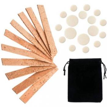 27 Pcs Clarinet Replacement Kit with Neck Corks and Woodwind Pads