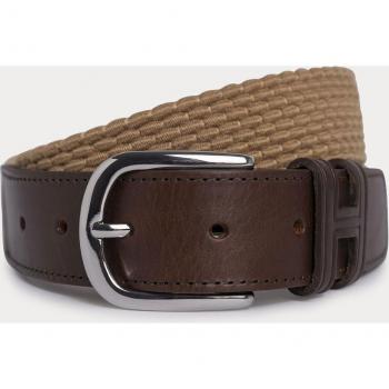 Beltaje Elegante Hackett: Cinturón Hombre Trenzado y Piel