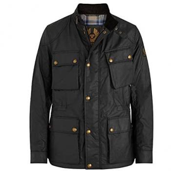 Chaqueta Belstaff Fieldmaster de Algodón Encera Negra