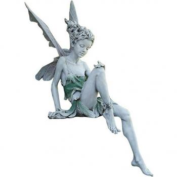 Tudor and Turek Outdoor Sitting Fairy Figurine