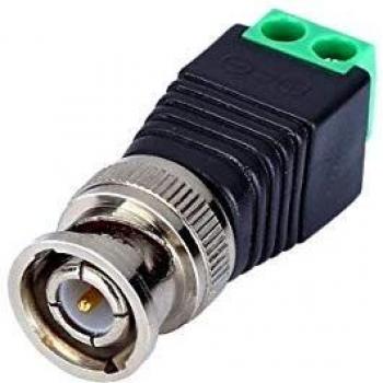 14L CM04704 Spinotto Connettore BNC Maschio con Morsetto a Vite per Telecamere DVR Videosorveglianza CCTV Spedizione in 24/48 ore lavorative