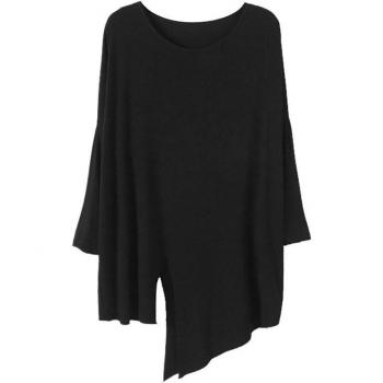 Men's Latin Dance Round Neck Shirt