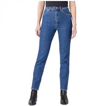 Pantalones Vaqueros Mujer Wrangler Walker Azul