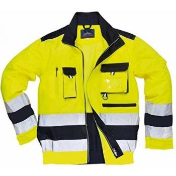 Chaqueta lille bicolor 10 bolsillos gran bolsillo trasero portwest tx50