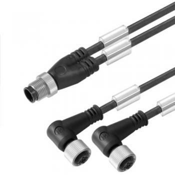 Weidmüller 1005270300 Sensor-/Aktor-Steckverbinder, konfektioniert M12 Stecker, gerade, Buchse, gew
