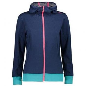 Blaue Damenjacke mit Taille-Kontrastband – CMP 30L6236