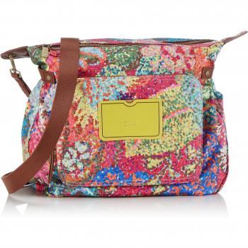 Oilily Oilily M Shoulder Bag - Bolso de hombro de material sintético mujer,multicolor