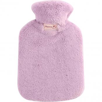 Rubber Water Bag with Plush Cover