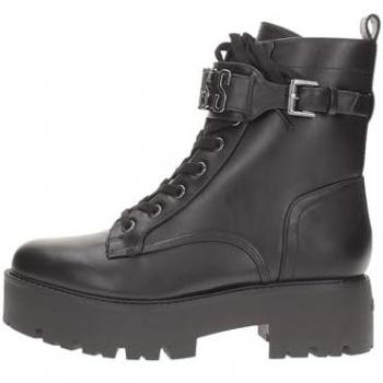 Botas Militares Guess Vaires Fltsom Ele10 para Mujer en Negro
