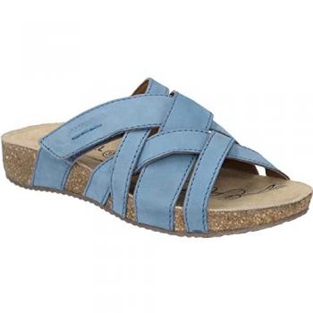 Tonga 74 Keilabsatzsandalen von Josef Seibel, Blau