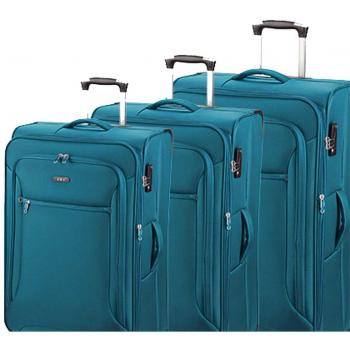 D&n Travel Line Blau, Weichschalenkoffer 78cm (32 Liter)