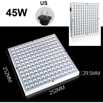 45W LED Grow Light Hydroponic Full Spectrum Indoor Plant Flower Growing Bloom Lamp