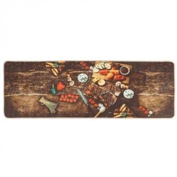 Alfombra de cocina lavable antideslizante 60x180 cm