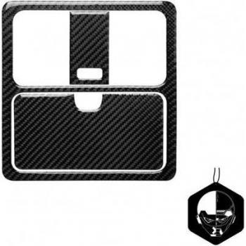 Pegatinas de fibra de carbono para techo de coche Nissan 350Z 2003-2012, pack de 3