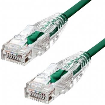 ProXtend Slim U/UTP Cat‑6a LSZH AWG 28 Grün 1,5 m Netzwerk­kabel