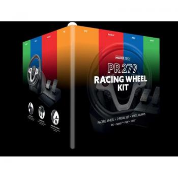 Maxx Tech PR 279 Racing Wheel (Playstation), Gaming Controller