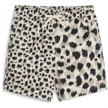 Pantaloncini corti Puma Downtown Kitten x Cristina Pedroche marrone nero - M