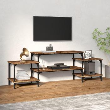 VidaXL TV-Displaymeubelen Grijs 4 Stuk 72x35x36,5 cm