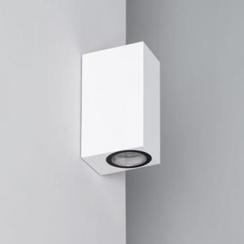 Applique da Parete per Esterni Doppia Luce Miseno Bianco LED 153x65x88 mm