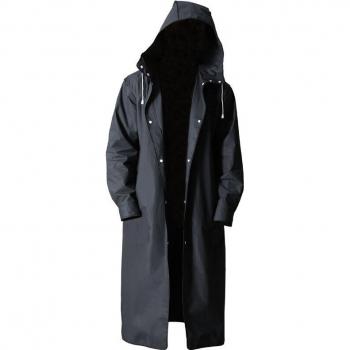 Poncho noir imperméable adulte