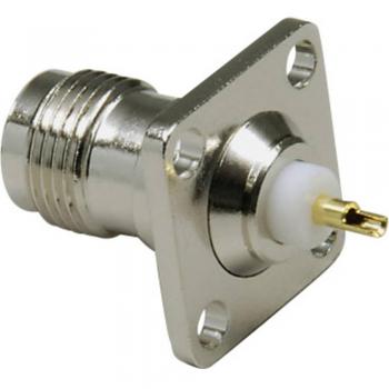 BKL Electronic TNC Panel Mount Socket Connector, Straight Pins, 50 Ω
