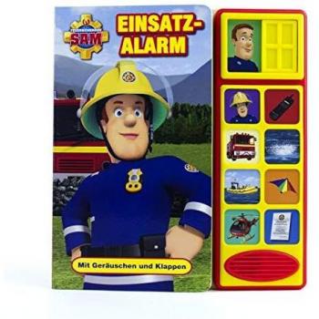 Feuerwehrmann Sam - Einsatzalarm,Klappen-Geräusche-Buch