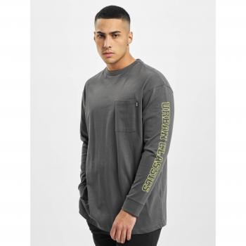 Neon Logo Boxy Pocket LS Darkshadow Gri închis
