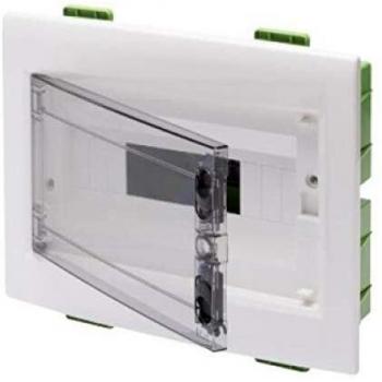 Cuadro de distribución Gewiss 12 módulos empotrado