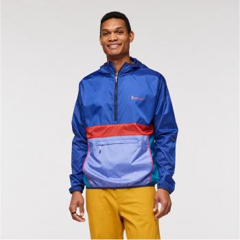 Chaqueta fina con capucha Cotopaxi Teca Half Zip azul - M