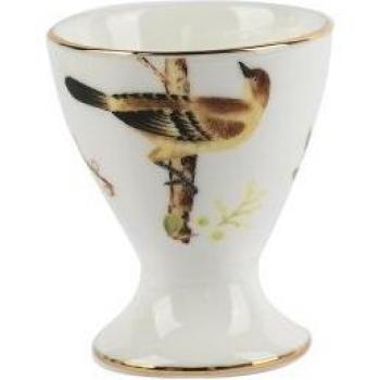 European Style Bone China Egg Cup Set - Ceramic Egg Tray and Rack for Dining Table Utensils LB40712