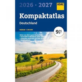 ADAC Kompaktatlas 2026/2027 Deutschland 1:250.000