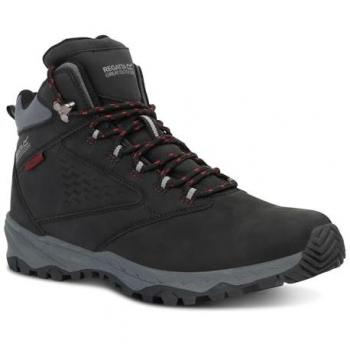 Regatta Lightweight Amble Walking Boots Black/Rio Red Size 6.5