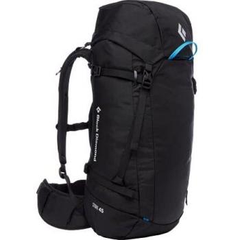 Black Diamond Stone 45 Backpack – Noir, Taille S/M