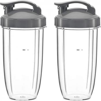 32Oz NutriBullet To Go Cups with Flip Top Lid (2 Pack)