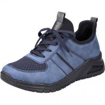 Rieker Halbschuh Slip-On in Blau