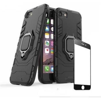 Kit Vidrio Templado 5D Full Cover + Cubra Defensa 3×1 – iPhone 7 Plus / 8 Plus
