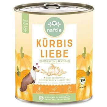 Naftie Bio Kürbisfreude Nassfutter für Hunde