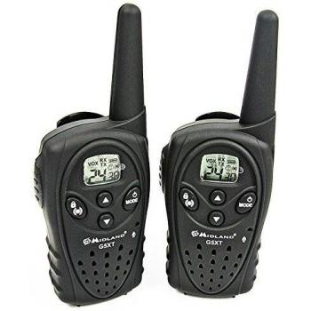 Walkie Talkie Midland Alan G5 PMR446 8 canales con baterías y cargador BD9353