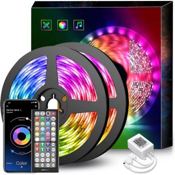 Ruban LED Synchronisé 2×15 m