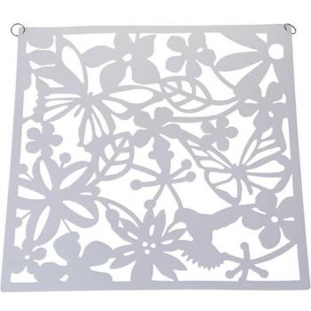 Butterfly Bird Flower Partition Divider Panel