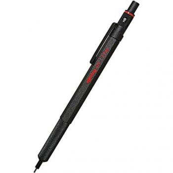 Rotring 600 Automatischer Bleistift Silber/Schwarz